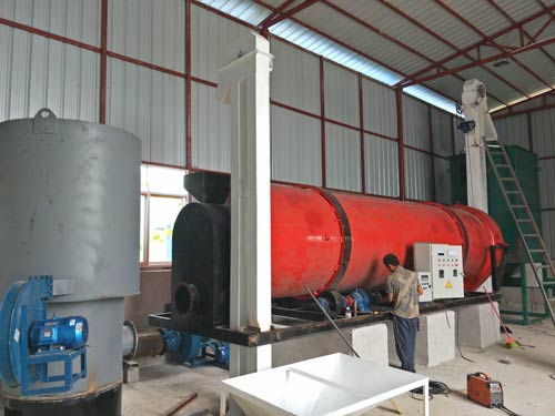 貴州滾筒(tǒng)式水稻烘(hōng)幹機