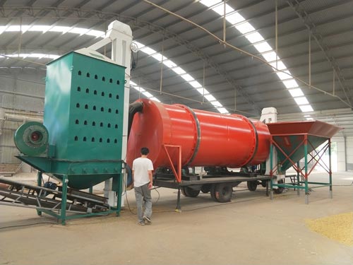 滾筒式(shì)小麥烘幹(gàn)機